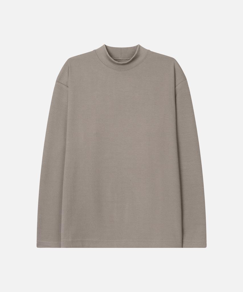 DRAW FIT Mock Neck Knit T-Shirt [9 Colors] (B Type)