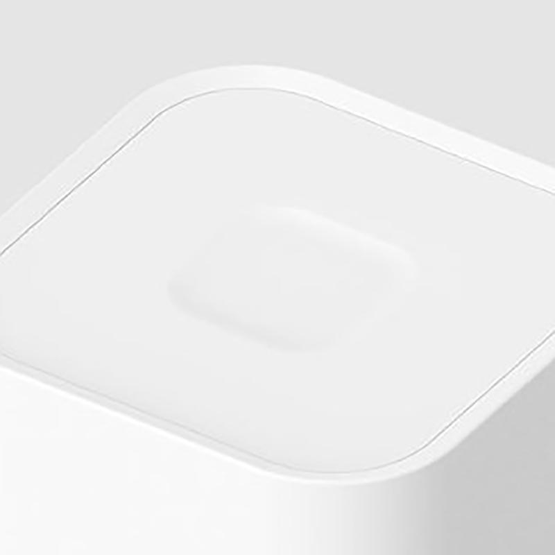 Kreativ trykknapp tannpirkerboks oppbevaringsboks for bomullspinner oppbevaringsbeholdere holder automatisk fjærdeksel kjøkkenorganisatorboks