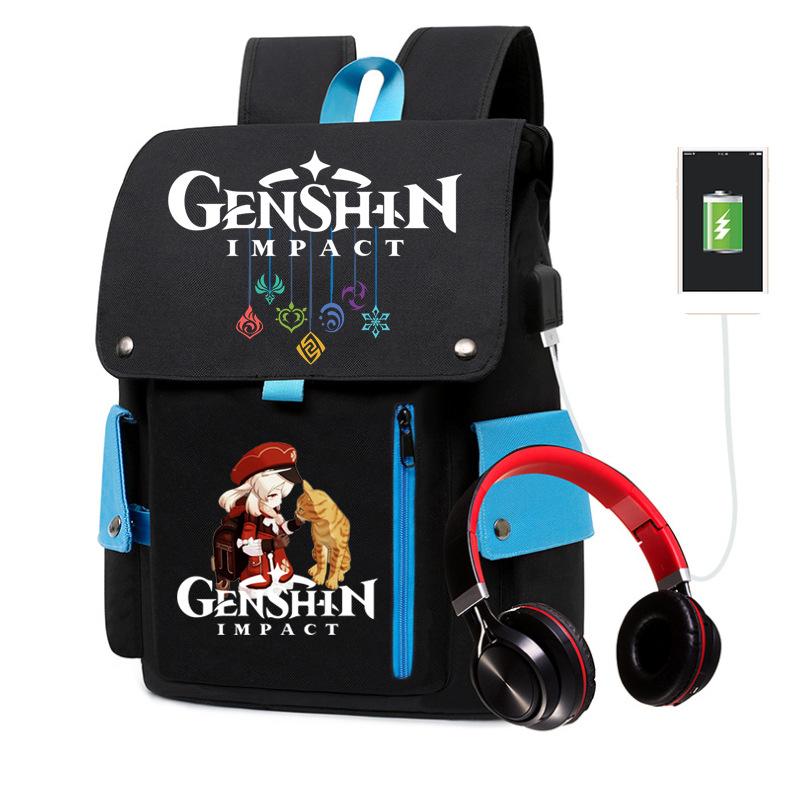 Elementary school students in grades 1-6 waterproof large-capacity schoolbag adolescent Yuanshen backpack