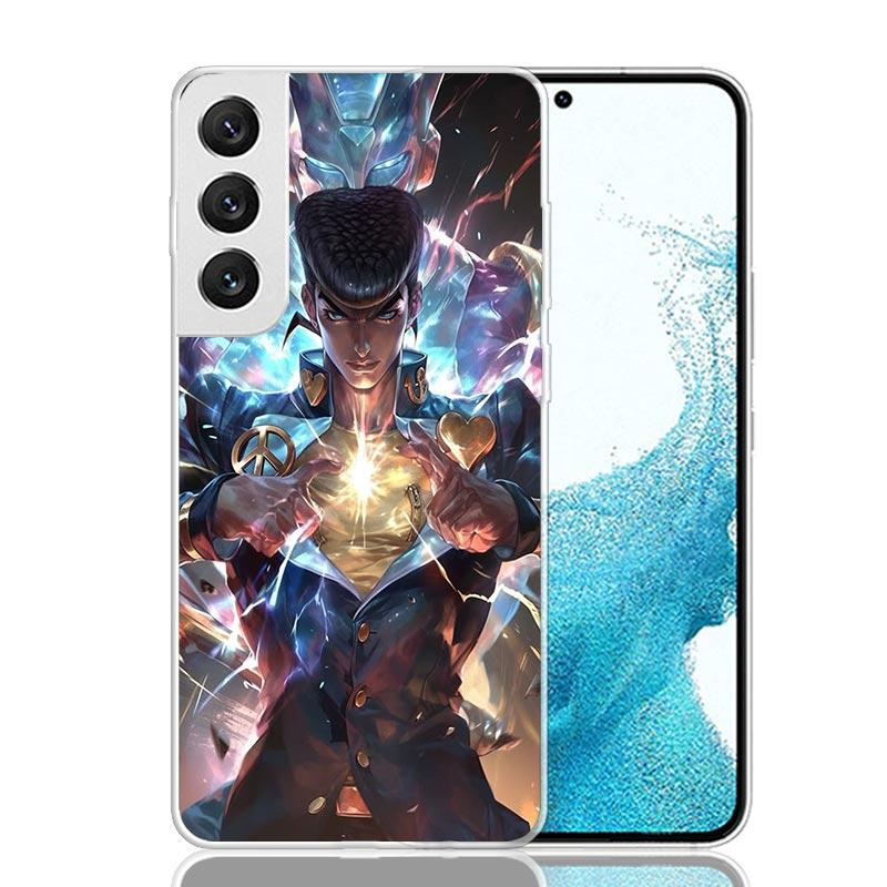 JoJo Adventure Higashikata Josuke Phone Case For Samsung Galaxy S26 S25 Edge S24 S23 FE S22 Ultra S21 Plus S20 + Fundas Cover Co