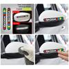 AAFM1 Car Anti-collision Strip Rearview Mirror Door Personalized Reflective Sticker For Skoda Sharp Sharp Crystal Sharp Rapid Speed