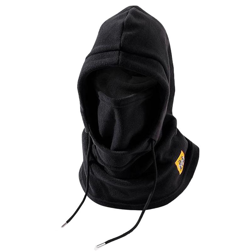 Winter Plush Winter Cap - Elastic Drawstring Closure Lightweight And Warm For Cycling, Skiing, Outdoor Activities Solid Color