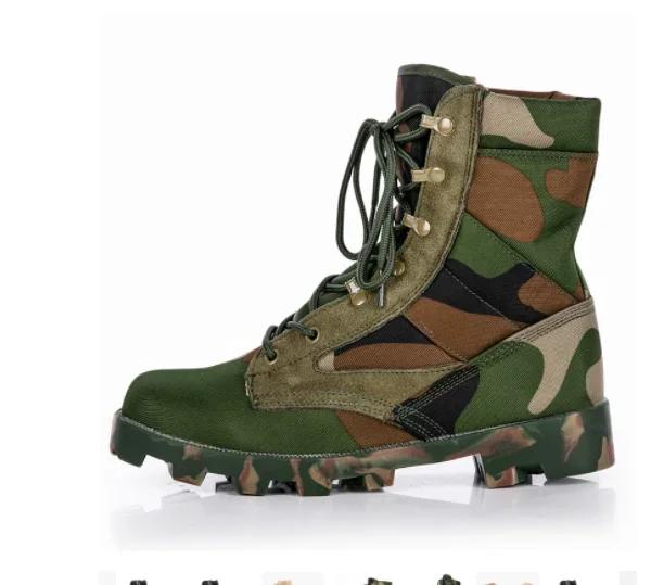 Men Sport Boots Camouflage Men's Mens Safety Shoes High Top Breathable Desert Footwear Men's Sneakers Boots Zapatillas Male