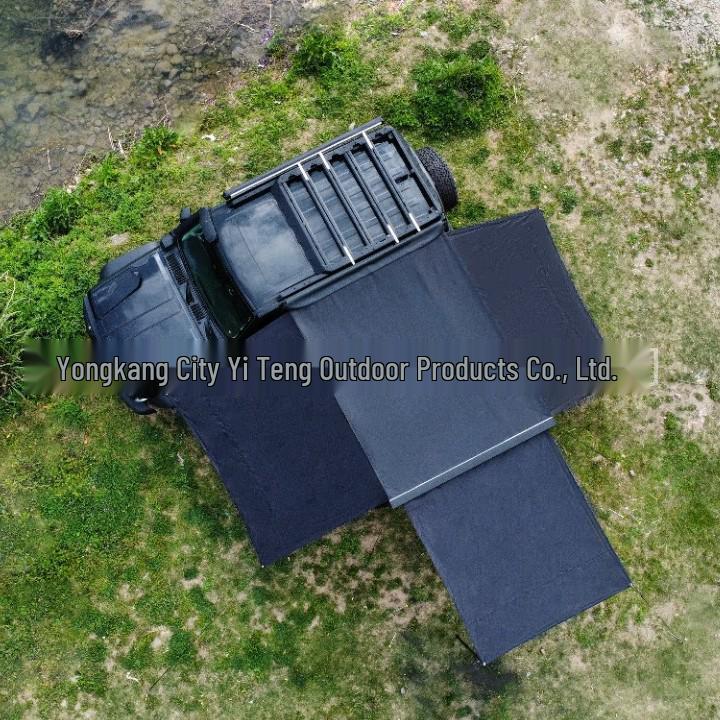 Multifunctional Car Awning: Quick-Open, No-Setup Trunk & Side Tent for Camping