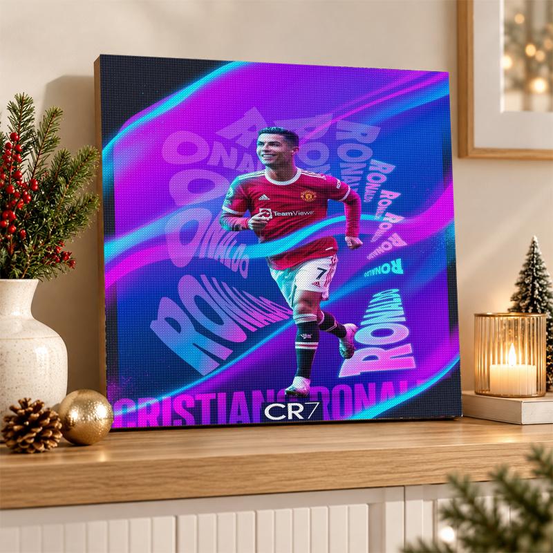 Cristiano Ronaldo Diamond Painting Kit 5D Full Drill DIY Diamond Mosaic Wall Art Home Decor