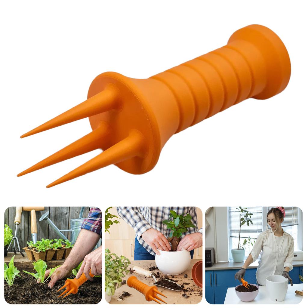 Manual Aerator Cultivator For Digging Weeding Plant Growth Support Garden Soil Soil Tiller Cultivator Improvement