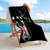 Beşiktaş Pride Glory Customized Name Beach Towel Quick-Dry Soft Microfiber Suitable for Sports Travel Swimming Yoga Bathroom Beach And Pool