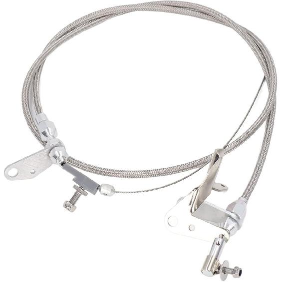 Car Kickdown Cable for for for 727 Stainless Steel 158cm Length Throttle Wire Replacement