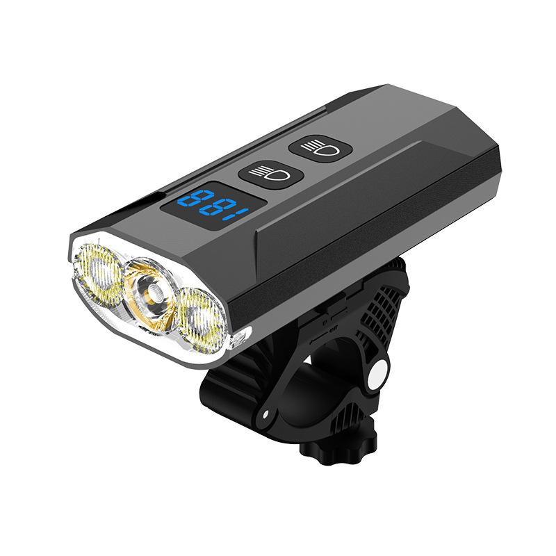 1200 Lumens Bicycle LED Light Mountain Cycling Sports Charging USB Bicycle Headlights Bicycle Accessories Equipment Handlebar&1200lm