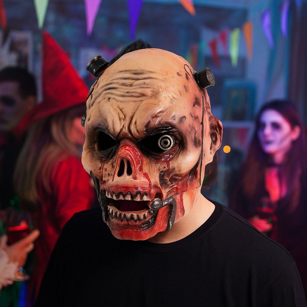 3D Stereo Halloween Ghost Mask Funny Demon Face Cover Demon Grim Reaper Mask Halloween Parties