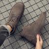 Martin Boots Men's Shoes New Men's Shoes Autumn Winter British Boots Low Top Men's Short Boots Cargo Boots