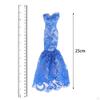 Mermaid Doll Ensemble with Tailored Dress for Home Display