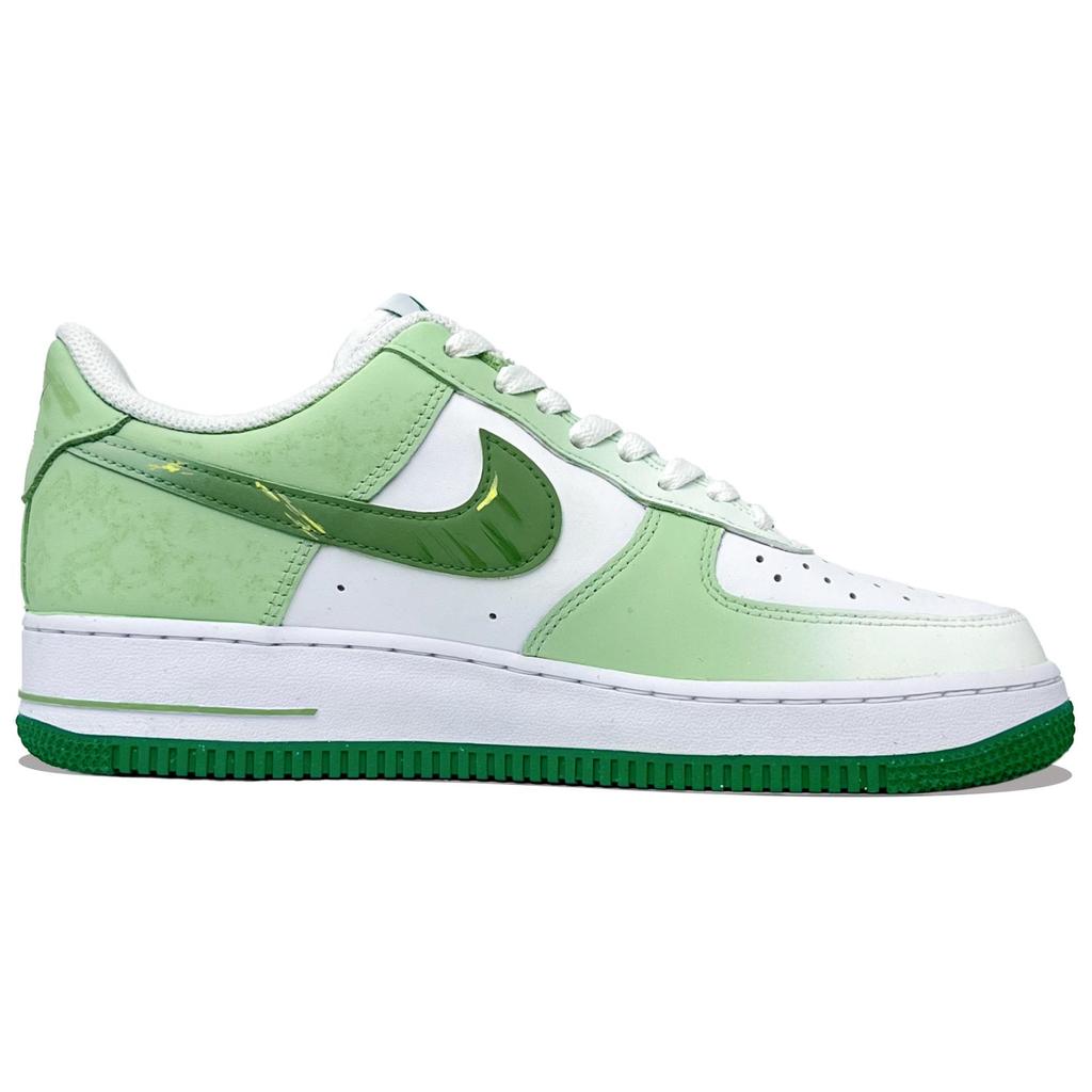 Nike Air Force 1 Skate Shoes Men's Low Top Green FJ4146-102(Team217-)