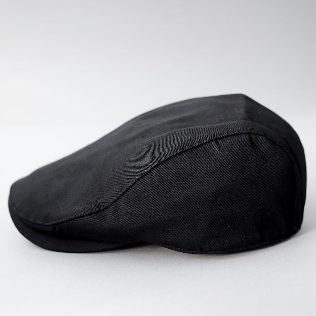 Reck Hatter Cotton Twill Hunting Size Twill Suitable for and All Size M Men's Cap, RH-403, Black, Spring, Summer, Autumn, Winter, Seasons,