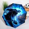 Eerie Frozen Phantom Umbrella 8-Frame for Travel, Camping, Casual Lightweight Portable Umbrella, Essential for Every Family Holidays Gift