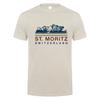 St Moritz Switzerland T Shirt Summer Graphic Unisex Cotton Tshirts Fashion Short Sleeve Dad Gift Oversized Tees DY307