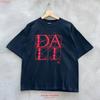 90 S Salvador Dali Art Spell Out T Shirt Vintage Versatile Breathable Fashion Unisex Streetwear Top For Everyday Wear