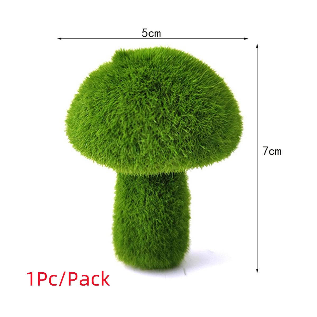 

1 Pack Faux Green Moss Covered Stones Garden Landscaping DIY Decoration Bonsai Moss Ornaments Simulation Foam Balls Multi-Size