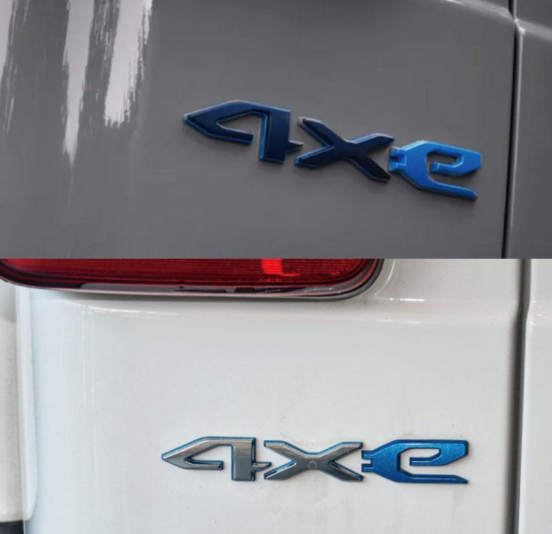 3D Car Styling 4XE 4xe für Wrangler JL JK Rubicon Compass Auto Motorhaube Kotflügel Kofferraum Heckklappe Namensschild Aufkleber Emblem Plakette Aufkleber