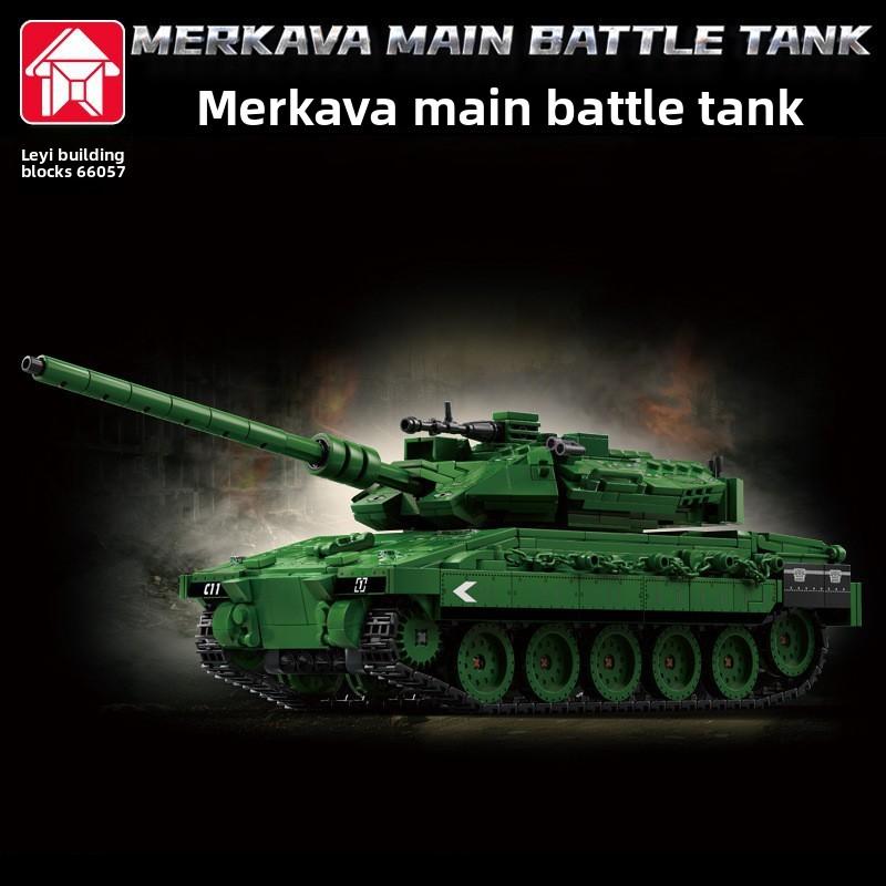 Rat Tank building block M1 armored car compatible Lego Boy Assembled Toy Body Gift