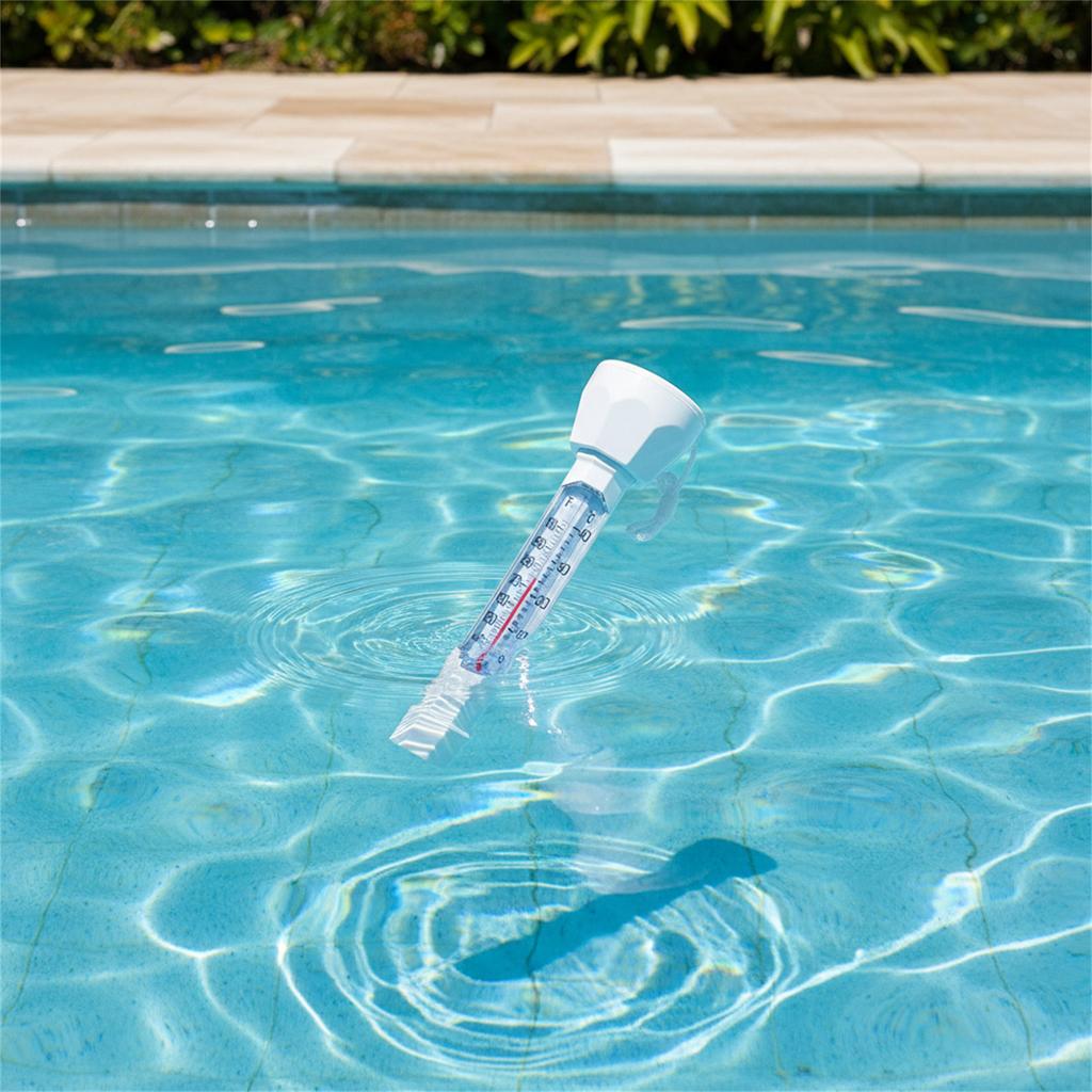 Floating Pool Thermometer For Spa And Swimming Pool With High-Precision And Easy Read Display