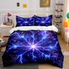 "Electric cosmos radiance." Bedding sets Duvet covers Pillowcases(1* Duvet Cover 2* Pillowcases without duvet insert)