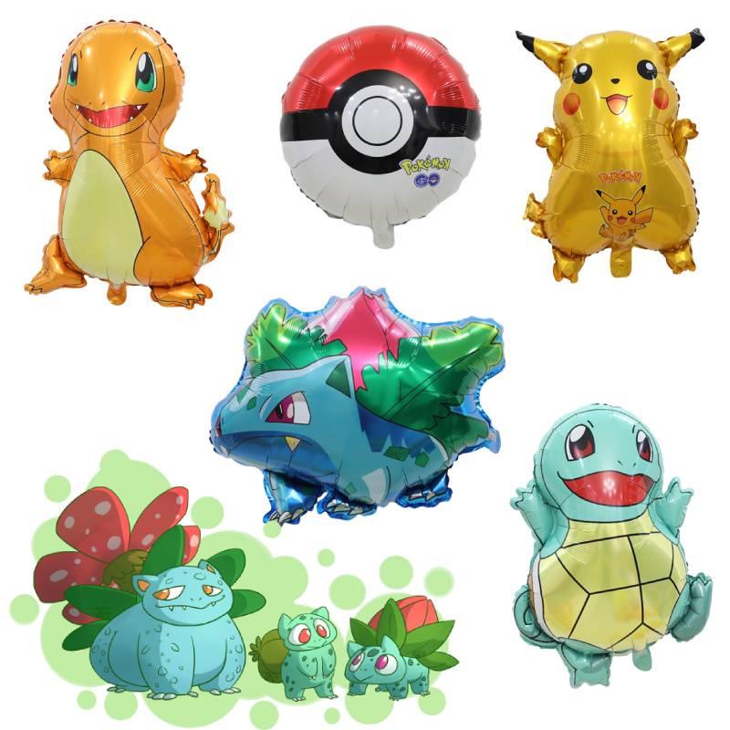 Pokemon Age Set Pikachu Balloons Banner More For Your Kid's Birthday Party Decoration