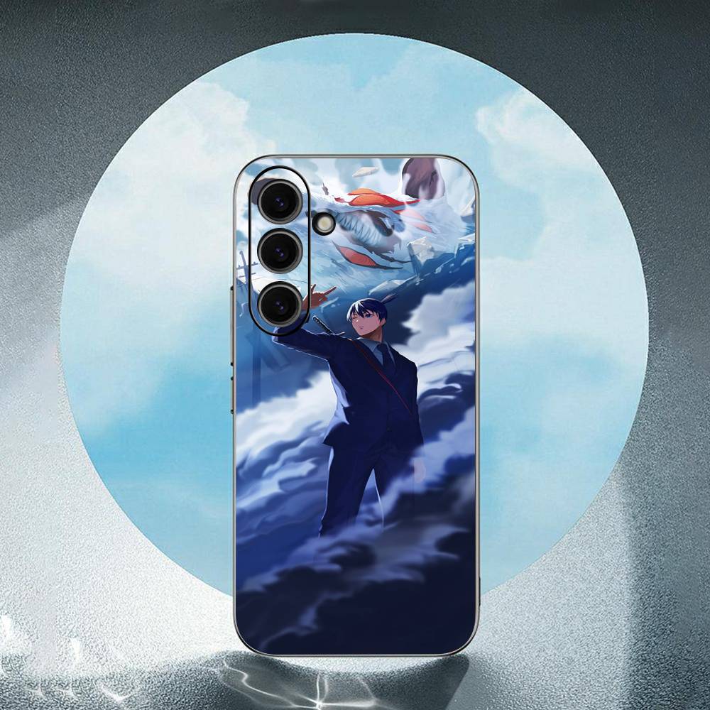 Aki Hayakawa For Samsung Galaxy S24 S23 Ultra S22 S21 Plus S20 Black Soft Silicone Protective Case