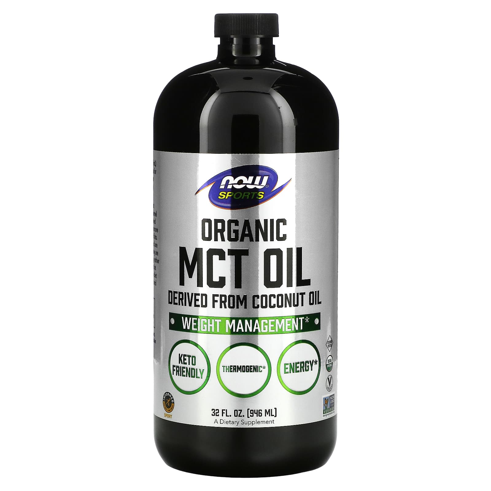 

Sports, Organic Mct Oil, 14G, 946Ml(32Fl Oz)