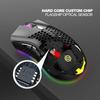 Rechargeable Gaming Mouse USB 2.4G Wireless RGB Light Honeycomb Gaming Mouse Desktop PC Computers Notebook Laptop Mice