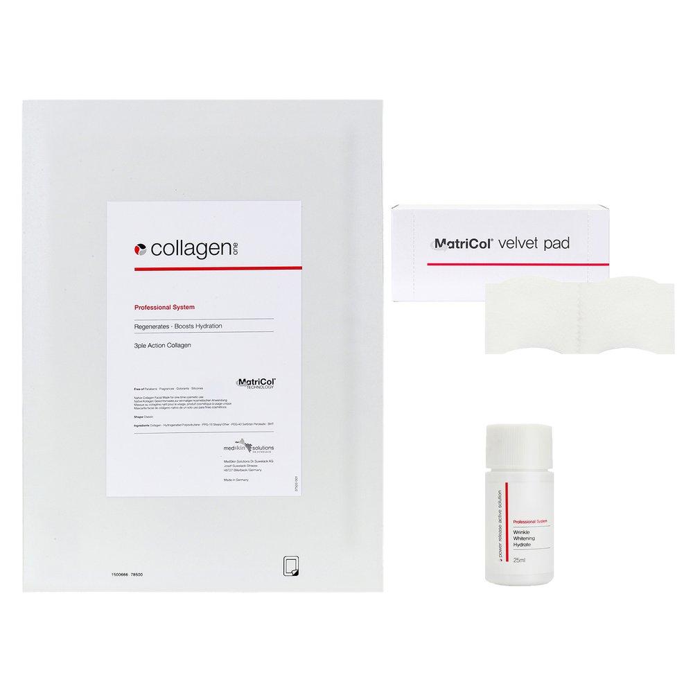

[MATRICOL] Стартовый набор Raw Collagen - Collagen One Classic 1 лист + Power Release 25 мл + Velvet Pad