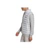 adidas Originals Essential Realizzato con la Natura Gilet Logo Collo Alto Zip Vestibilità aderente Senza Maniche Gilet Uomo Gilet Bianco HK7539