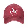 Baseball Cap With Arabic Calligraphy Washed Baseball Cap