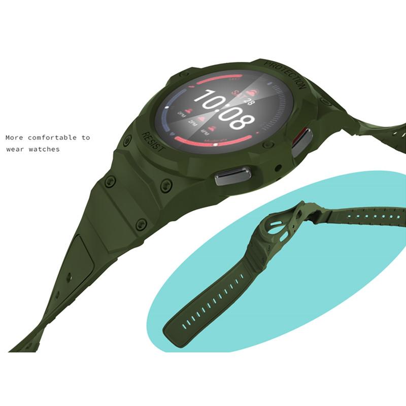 Coque de protection TPU pour cadre, bracelet de montre pour Samsung Galaxy Watch 7/6/5/4/FE 40 mm 44 mm, bracelet, étui bumper