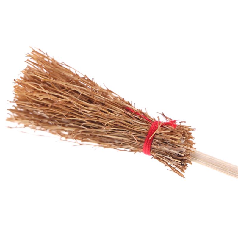 1/12 Dollhouse furniture miniature wood broom doll house kitchen yard accessory` 1/12 Dollhouse furniture miniature wood broom doll house kitchen yard accessory`
