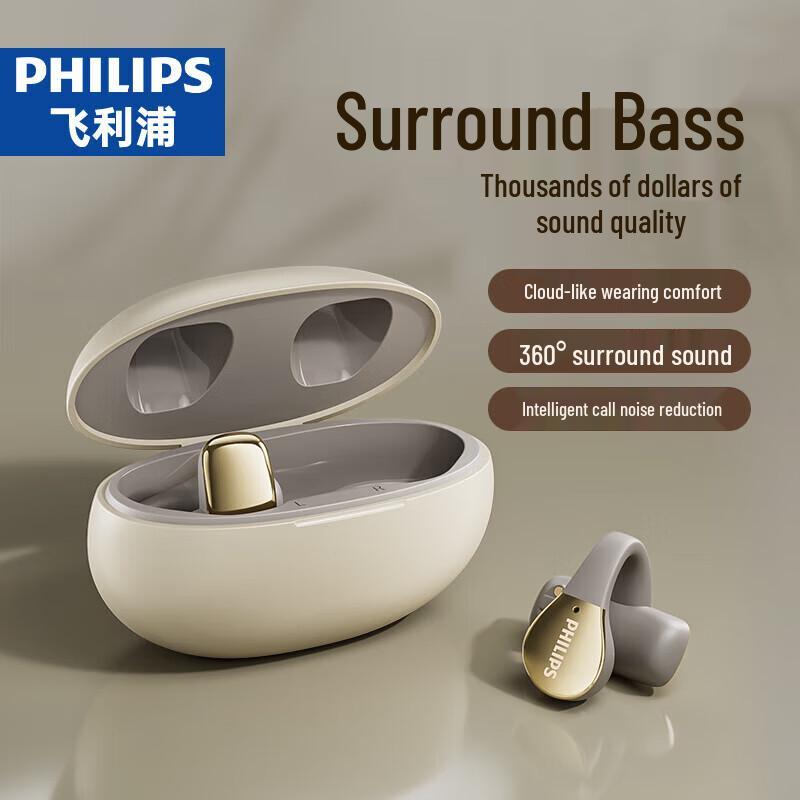 Philips TAT2719 Open-Ear Wireless Bluetooth Earbuds