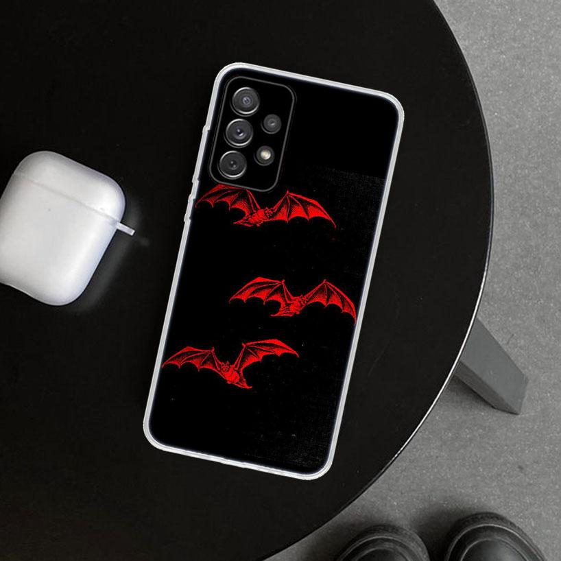 Gothic Vampire Scarlet Art Phone Case for Samsung Galaxy A17 A16 A26 A36 A56 A57 A37 A15 A25 A35 A55 A14 A24 A34 A54 A13 A23 A33