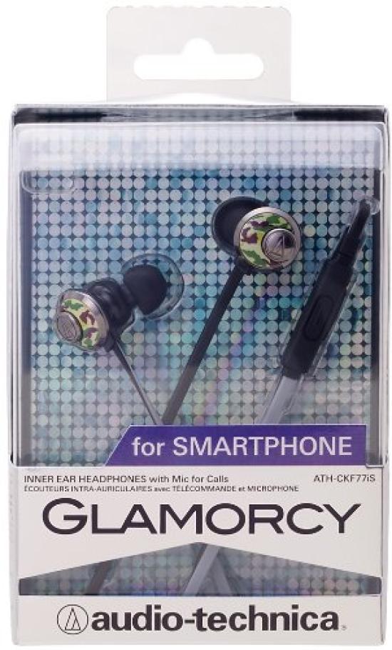 Headphones for Smartphones Audio-Technica In-Ear (Camouflage)