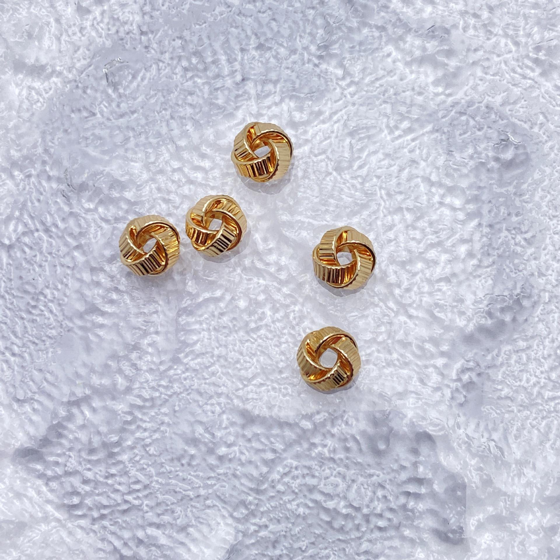 

Сумка из 14-каратного золота, Бусины с полосатым узлом с сохранением цвета, Свободные бусины из пеньковой веревки, Аксессуары для изготовления ювелирных изделий своими руками, Браслеты, Хрустальные аксессуары 8x5mm