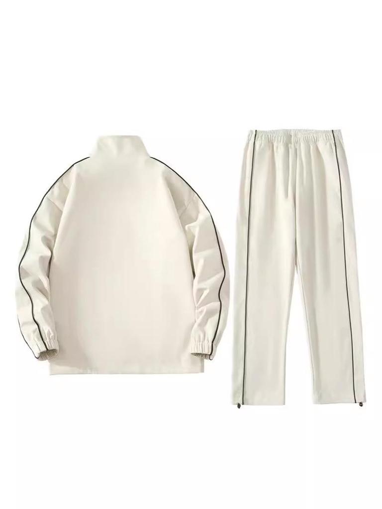 Ensemble de vestes coupe-vent pour couple: Vêtements d'extérieur décontractés à la mode pour hommes et femmes, automne/hiver