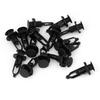 Plastic Rivet Fastener Retainer Clip 52161-02020 Black Compatible with