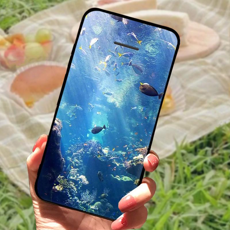 Für Nokia 215 4G Hülle Marmor Weiches Silikon TPU Handy Rückseite Abdeckung Funda für Nokia 215 4G Schutz Nokia215 TA-1284 Bumper Coque