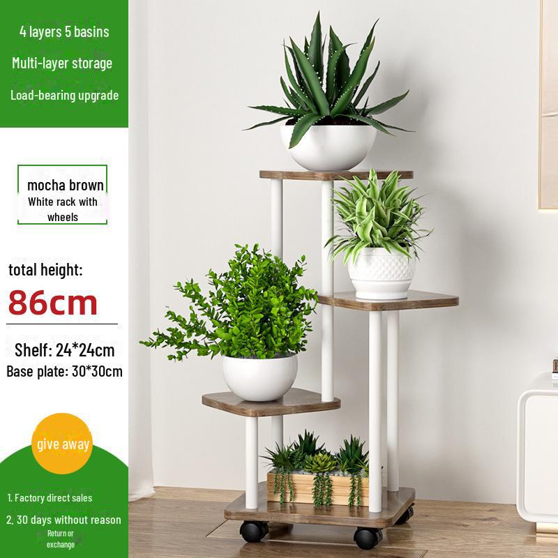 Cross-Border Multi-Layer Indoor Flower Rack for Living Room or Balcony