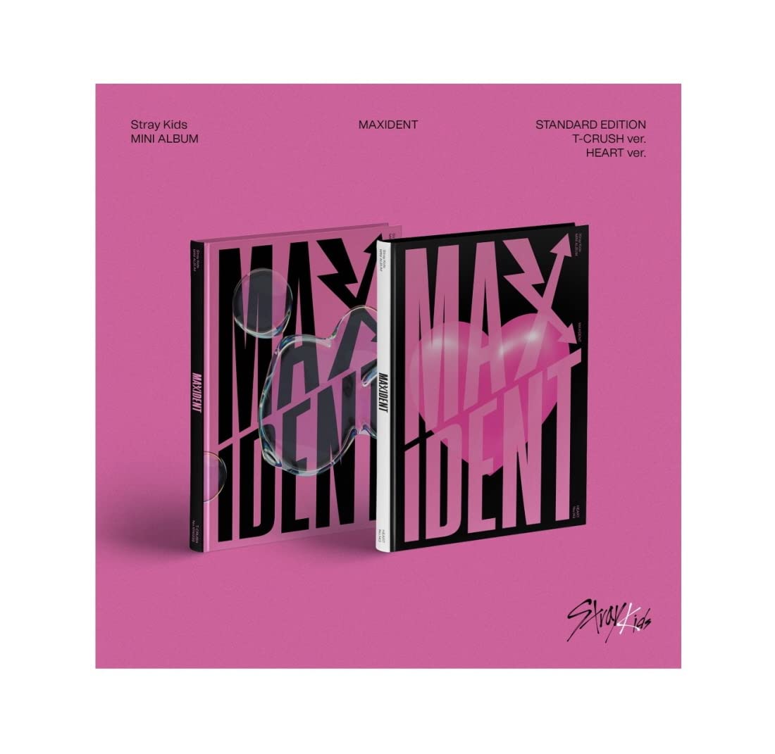 

Stray Kids MAXIDENT Album Bonus - [Standard Edition] + Pre-order [Korean Edition] (HEART ver.) розовый