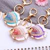 New Fashion Flatfish Car Keychains Pendants Home Decorations Handmade Animal Fish Crafts Bag Charm