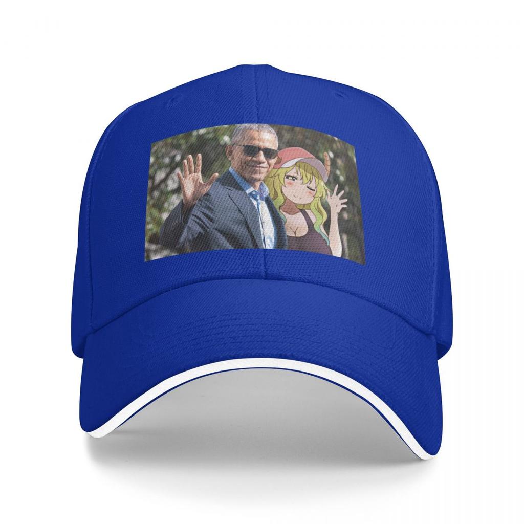 Obamas Dragon Maid Baseball Cap Trucker Hat Sailor Cap for Unisex Womens Golf Wear Unisexs