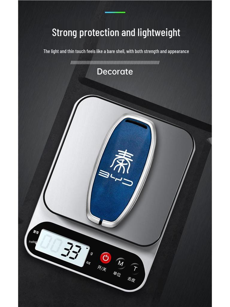 High-End Metal Shell Set for BYD Yuan, Song MAX, Qin 80, 18 Model, S7 Key Fobs