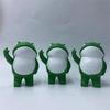 3Pcs Set Resin Handicrafts for Small Frogs, Outdoor Courtyard Pranks, Funny Frogs, Home Decor Ornaments