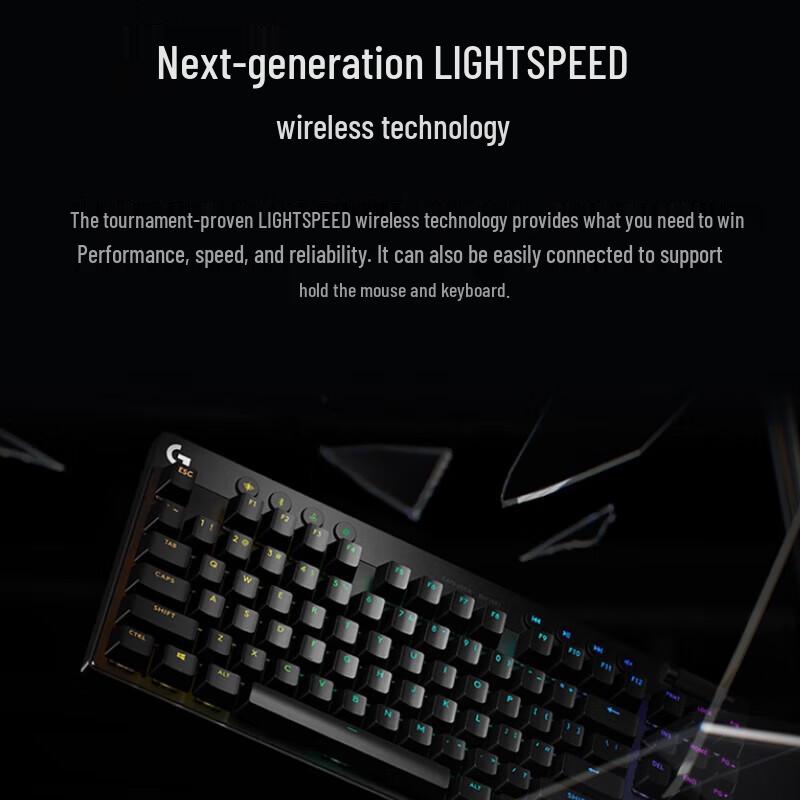 Logitech G PRO X TKL LIGHTSPEED Wireless Gaming Keyboard