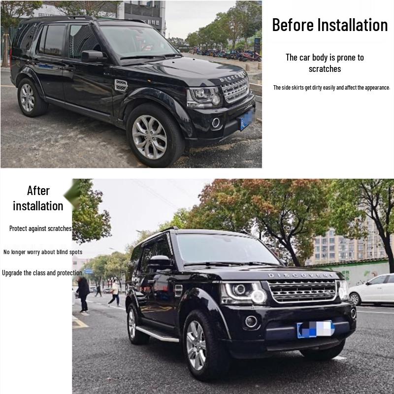 Land Rover Discovery 3/4 Running Boards: Fits 2005-2016 Models, Original Style Side Steps
